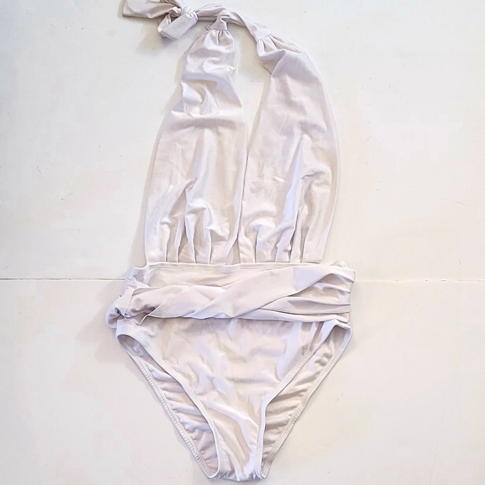 NWOT halter one-piece